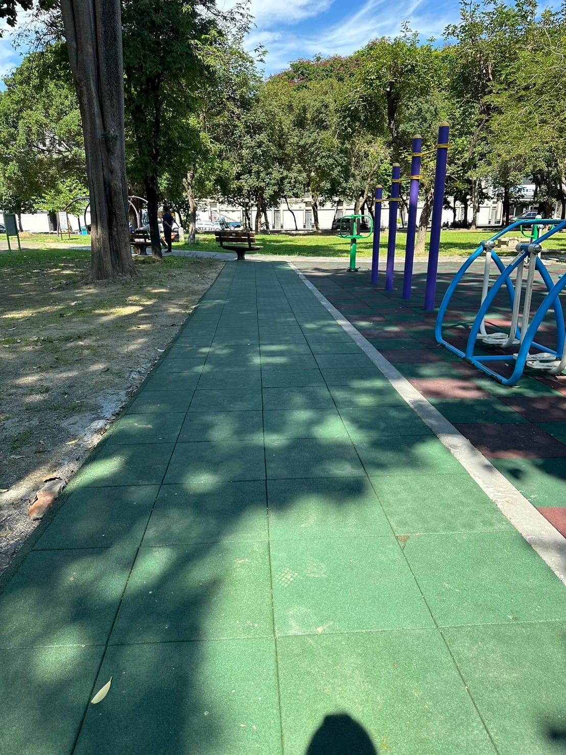 東區關聖公園步道改善及新設鞦韆工程 照片2