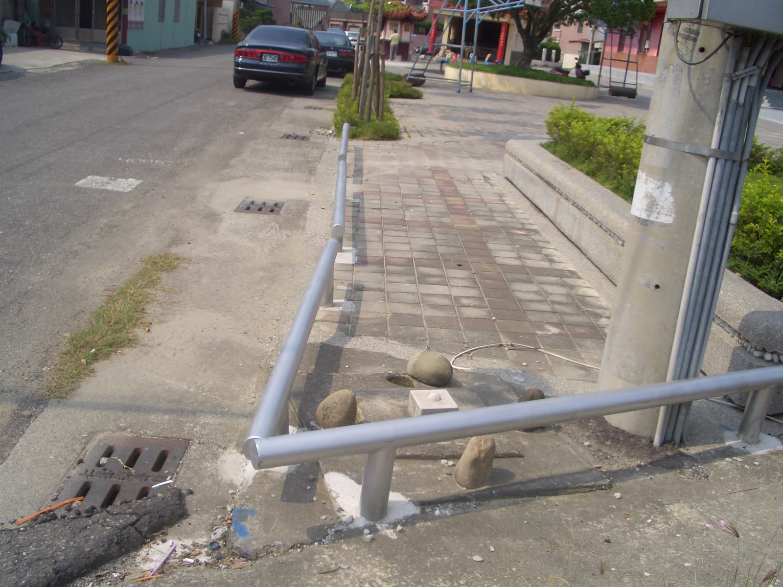 臺南縣仁德鄉太子村岳王廟周邊道路修護工程