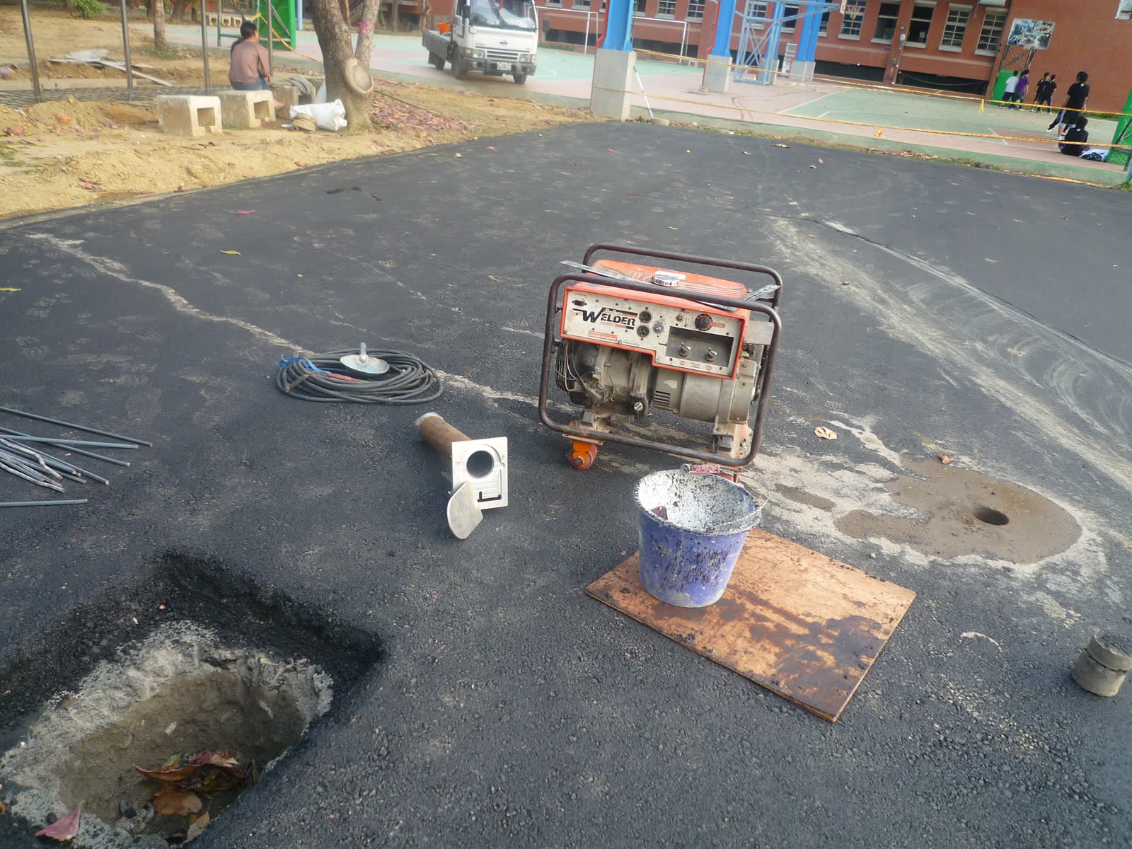 國立新化高級中學_室外球場整建工程 照片4